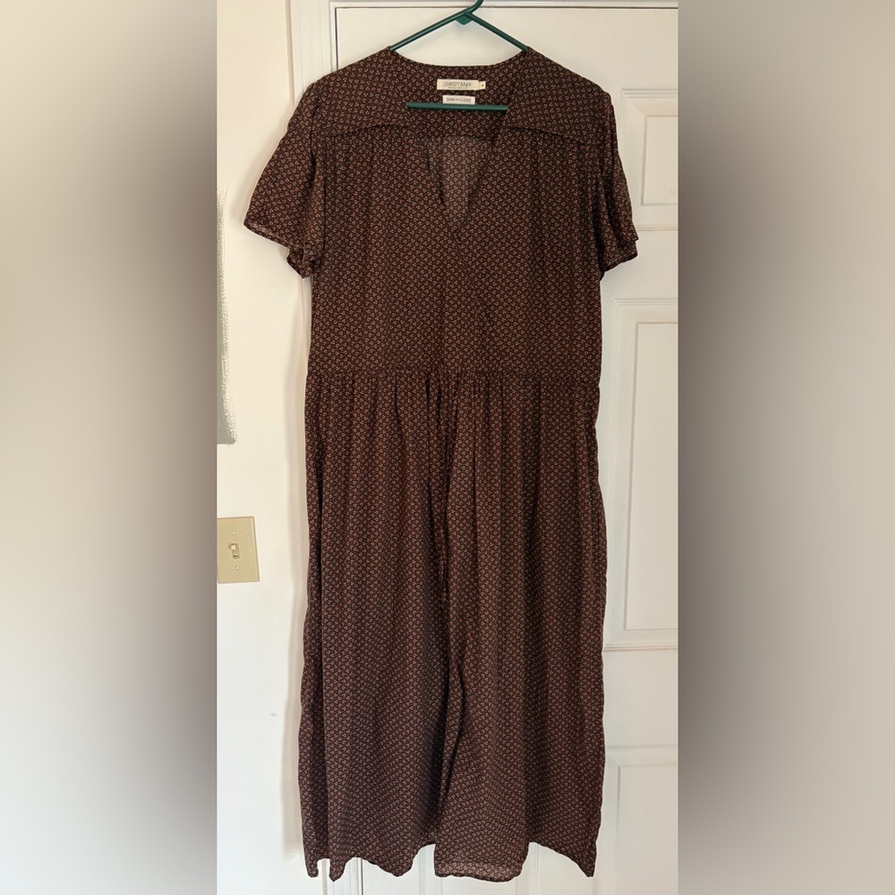 Christy Dawn geo ditsy hickory Dawn dress XL